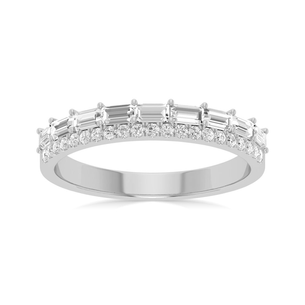 Half Eternity Diamond Ring for Women