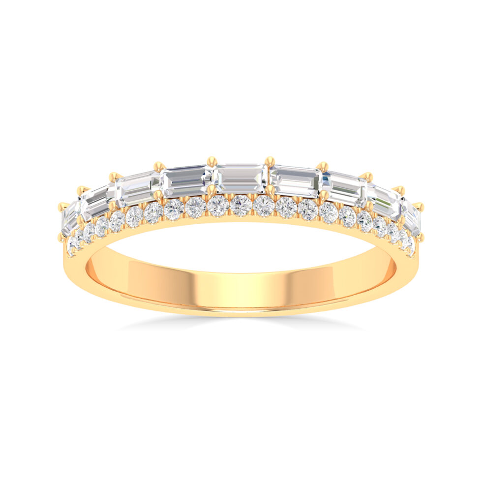 Half Eternity Diamond Ring for Women
