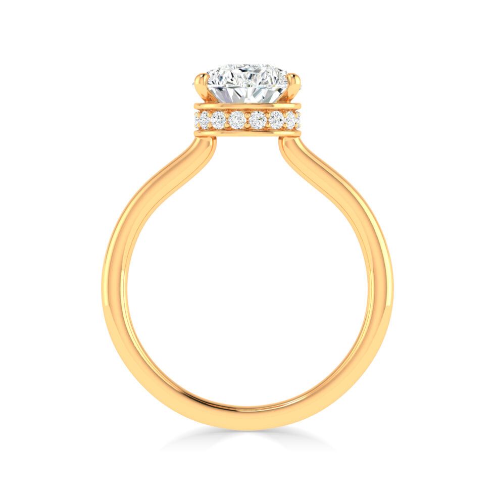 3 ct Pear Engagement Ring