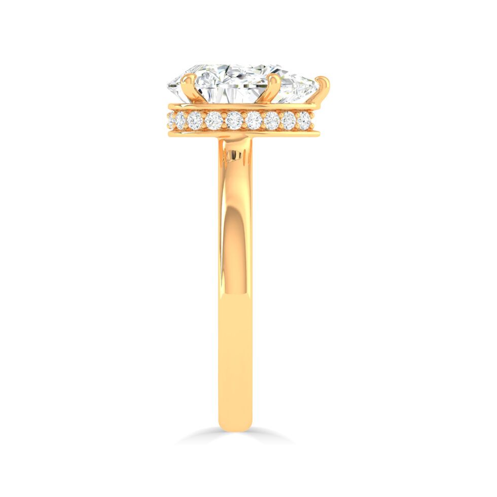 3 ct Pear Engagement Ring
