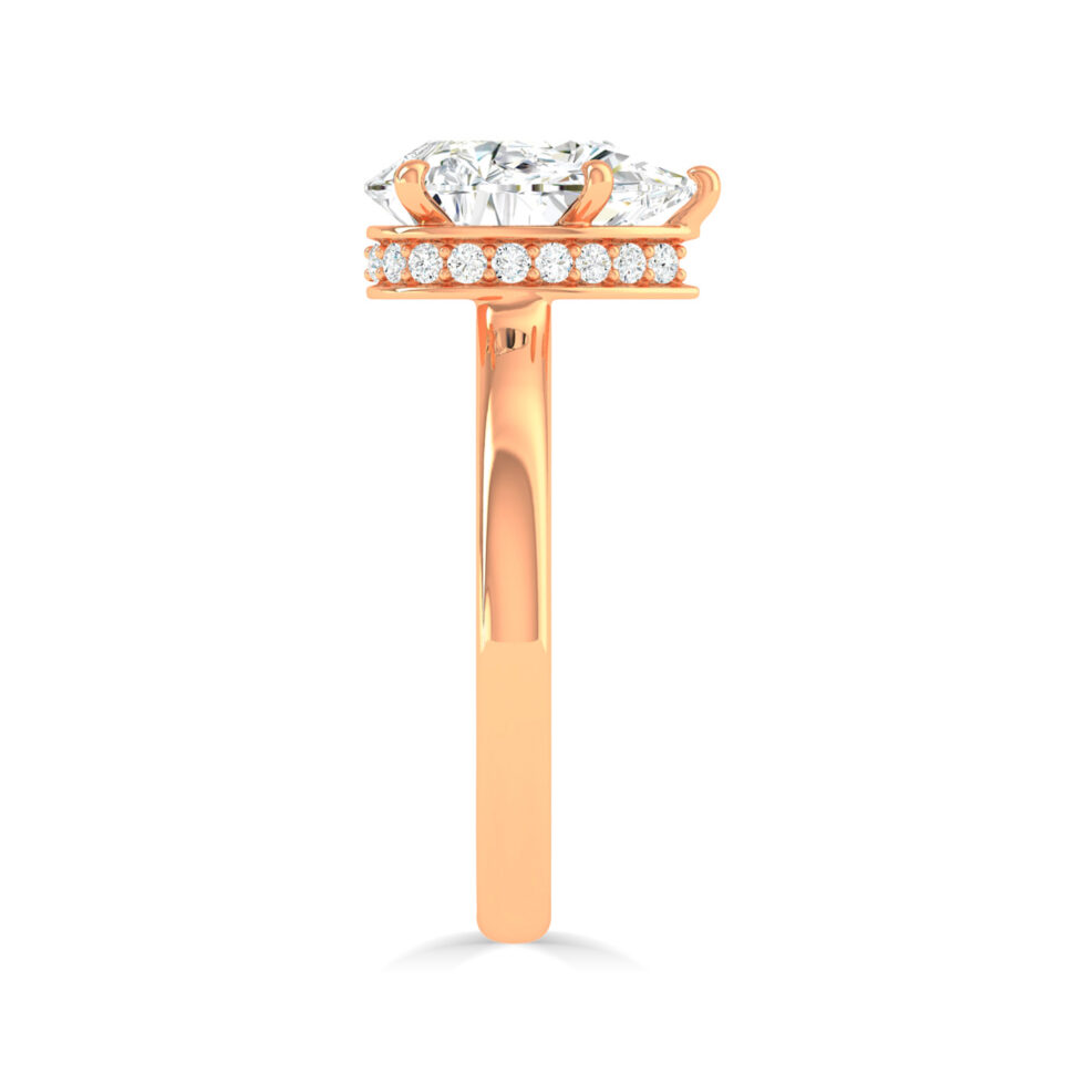 3 ct Pear Engagement Ring