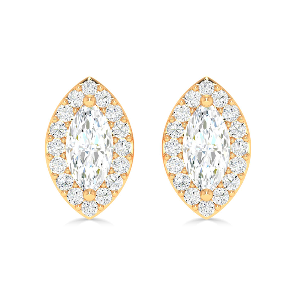 LAB GROWN MARQUISE HALO DIAMOND