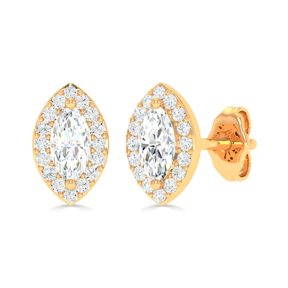 LAB GROWN MARQUISE HALO DIAMOND