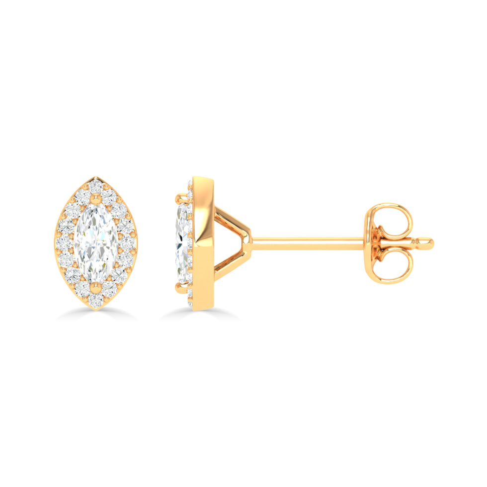 LAB GROWN MARQUISE HALO DIAMOND