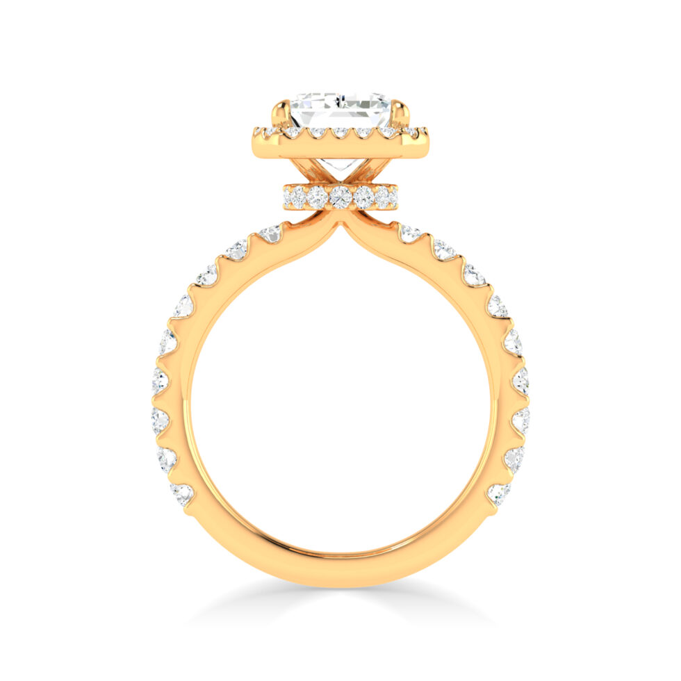 Emerald Engagement Ring