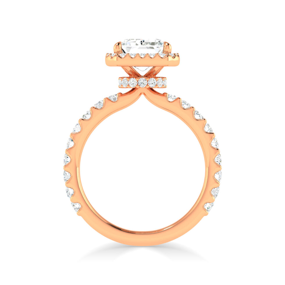 Emerald Engagement Ring