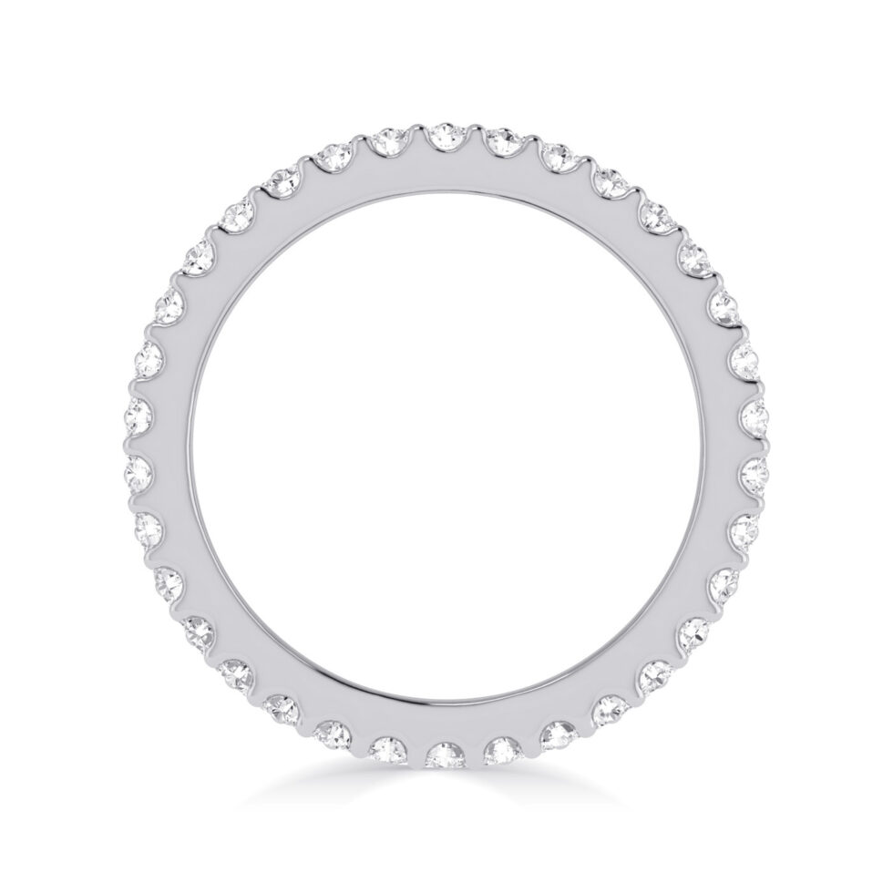 5 Lines Eternity lab grown Diamond Ring