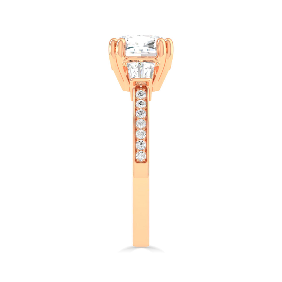 3 ct Cushion Lab Grown Diamond