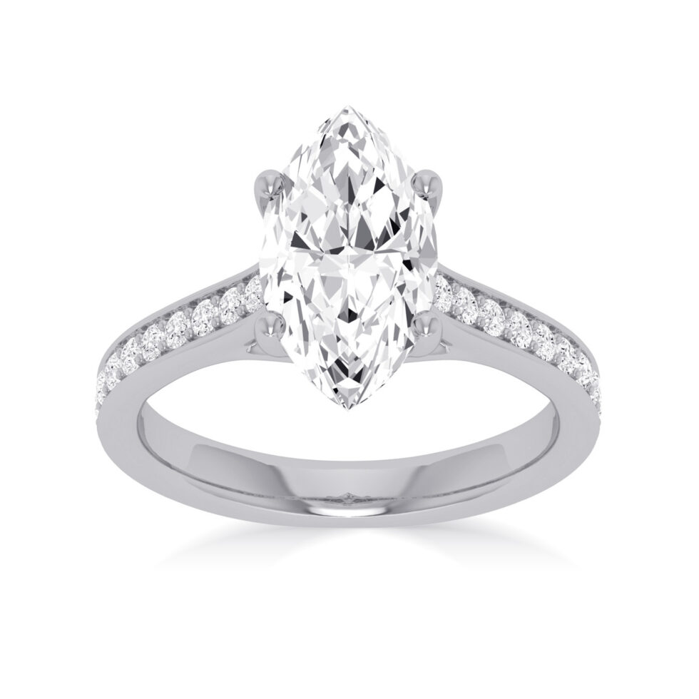 Marquise Engagement Ring