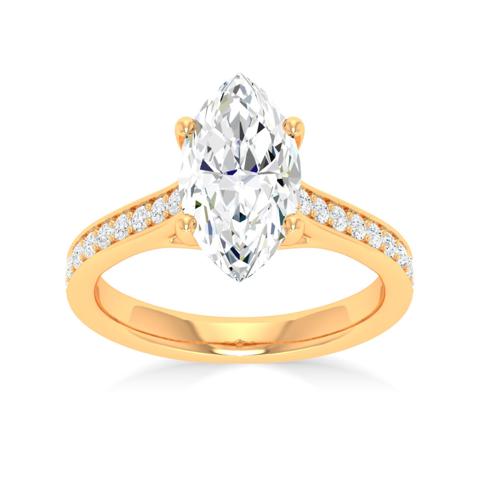 Marquise Engagement Ring