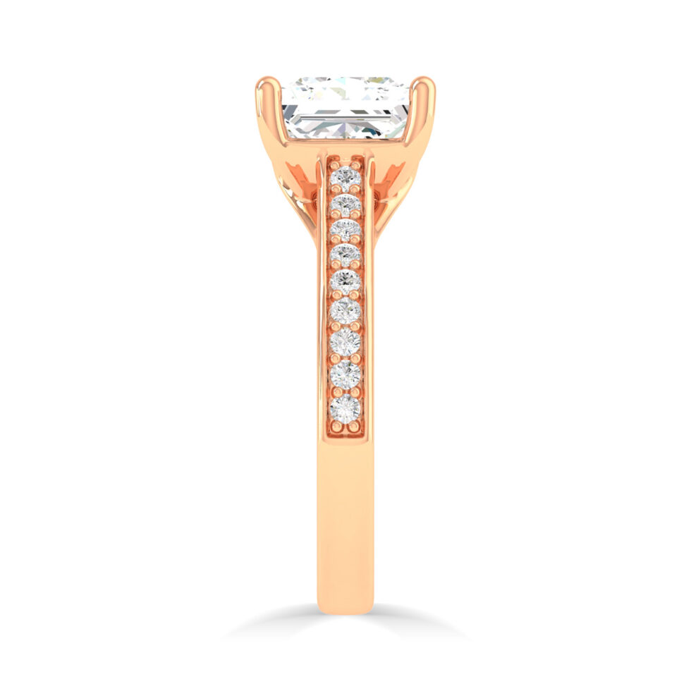3ct Princess Engagement Ring