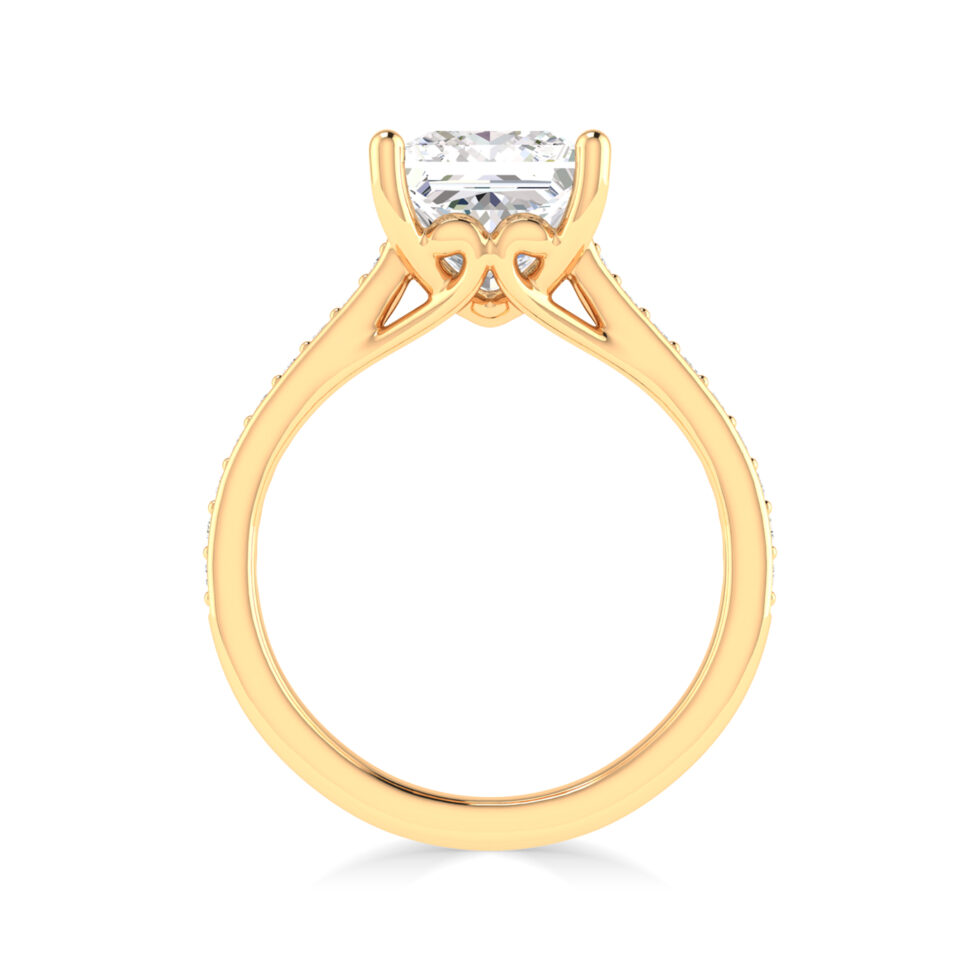 3ct Princess Engagement Ring