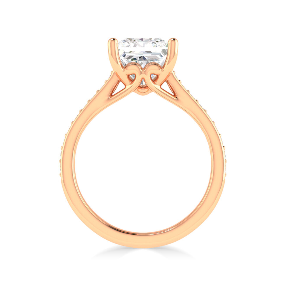 3ct Princess Engagement Ring
