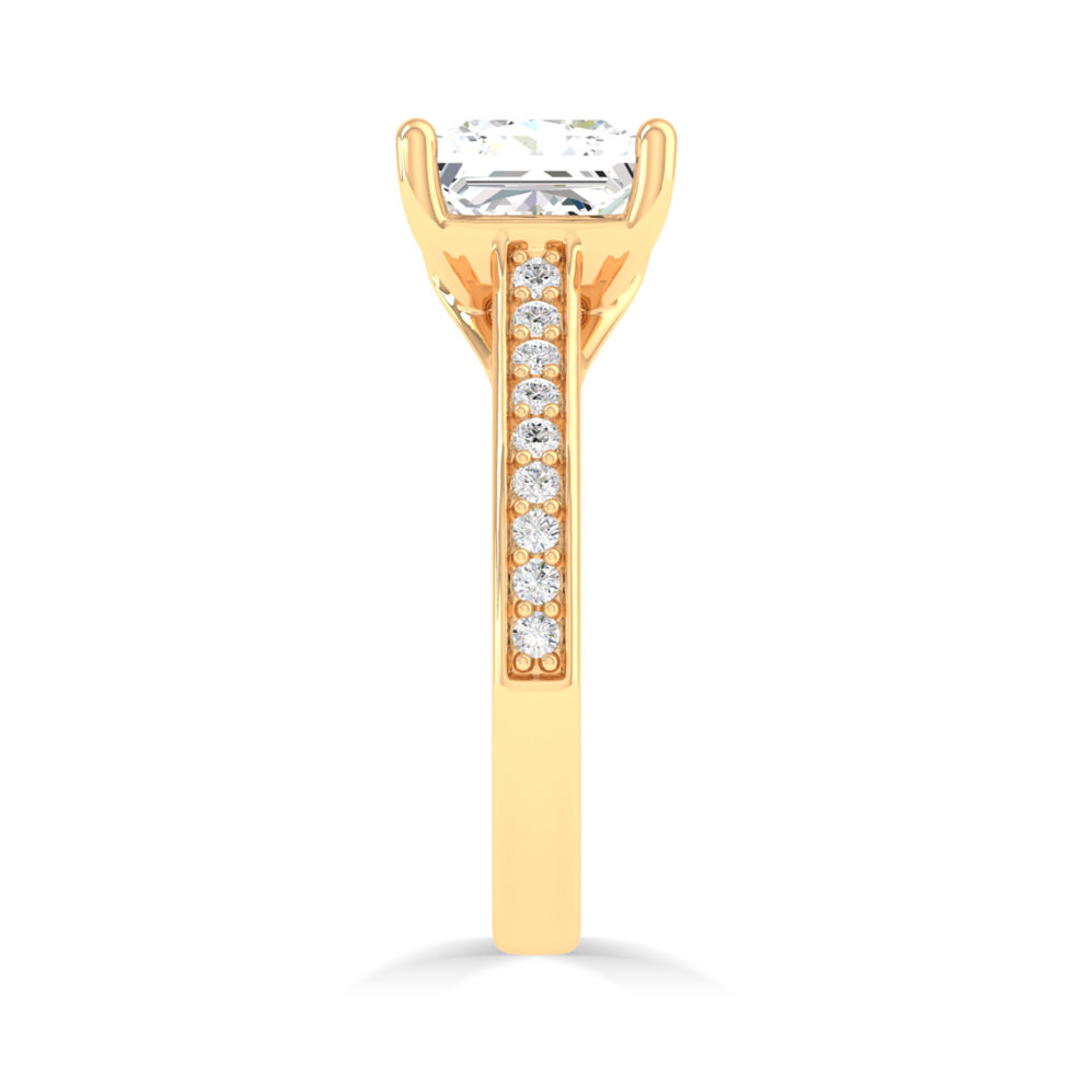 3ct Princess Engagement Ring