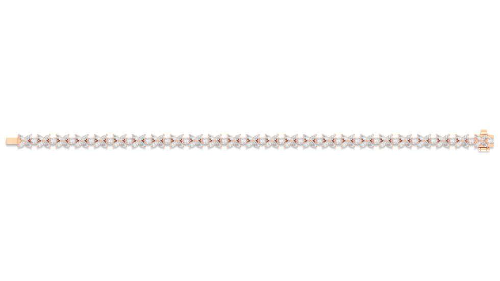 MODERN LAB GROWN DIAMOND BRACELET