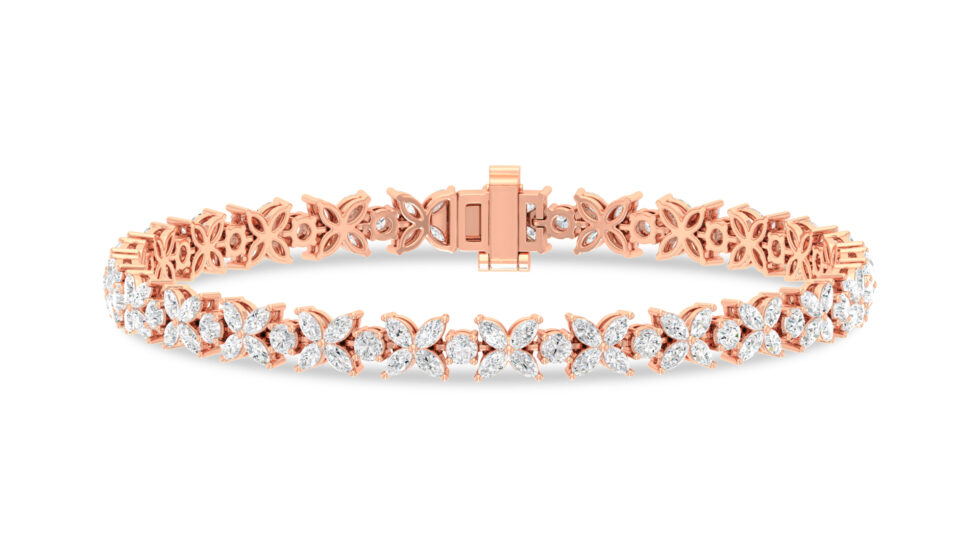 MODERN LAB GROWN DIAMOND BRACELET