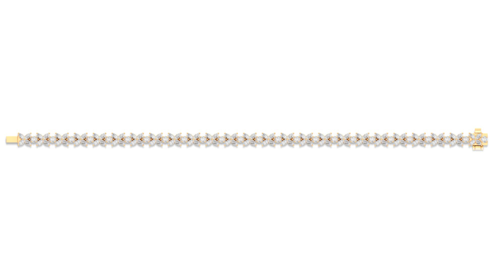 MODERN LAB GROWN DIAMOND BRACELET