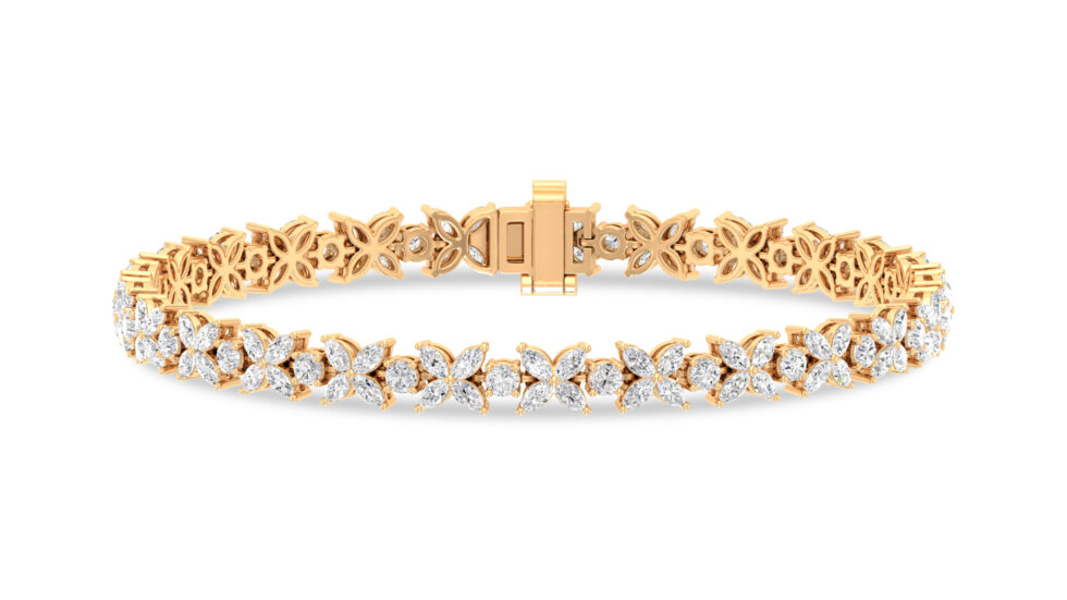 MODERN LAB GROWN DIAMOND BRACELET