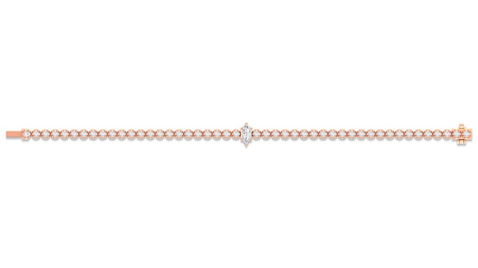 DIAMOND TENNIS  BRACELET LAB GROWN