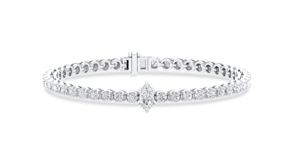 DIAMOND TENNIS  BRACELET LAB GROWN