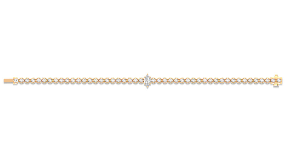 DIAMOND TENNIS  BRACELET LAB GROWN