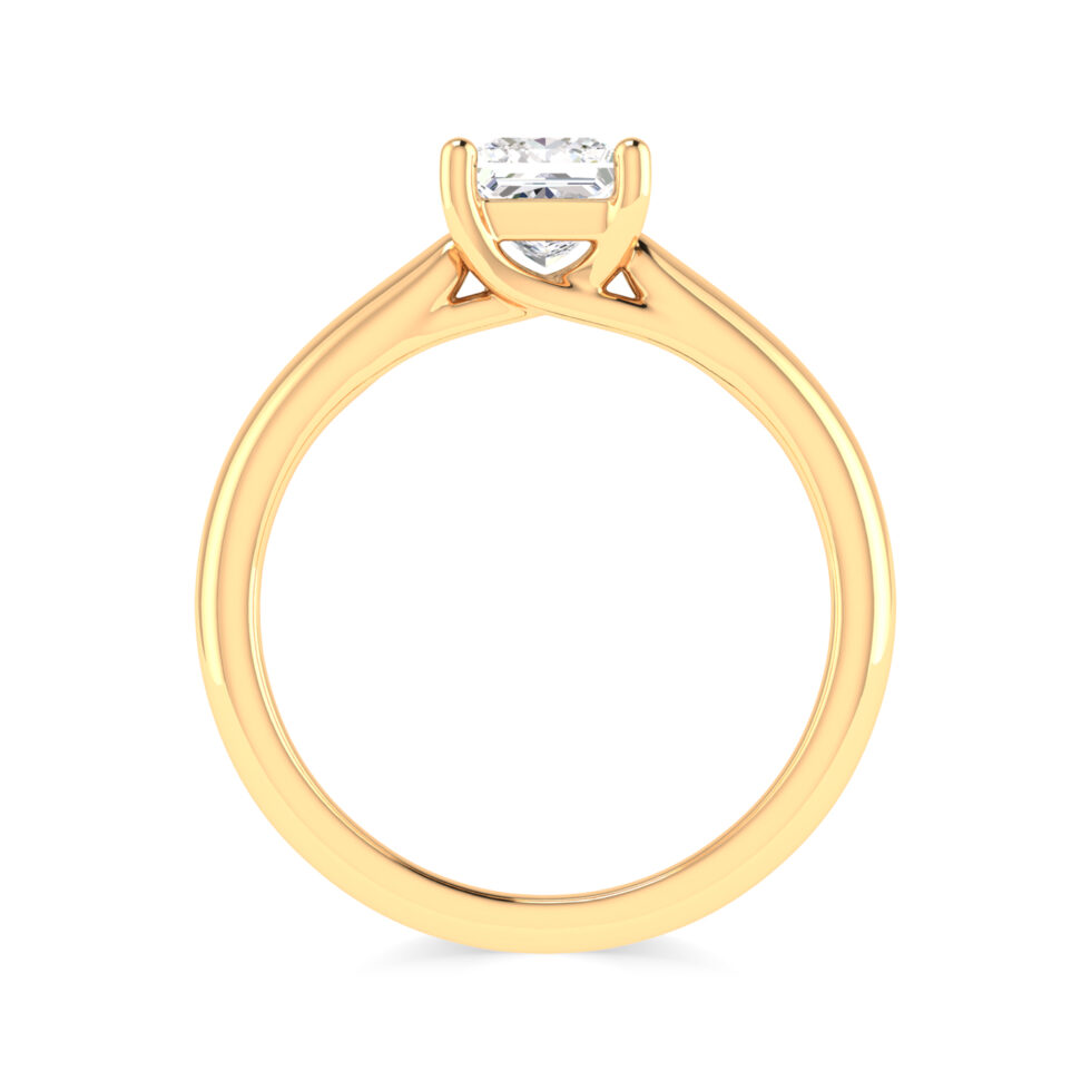 Pear Lab Grown Diamond Engagement Ring