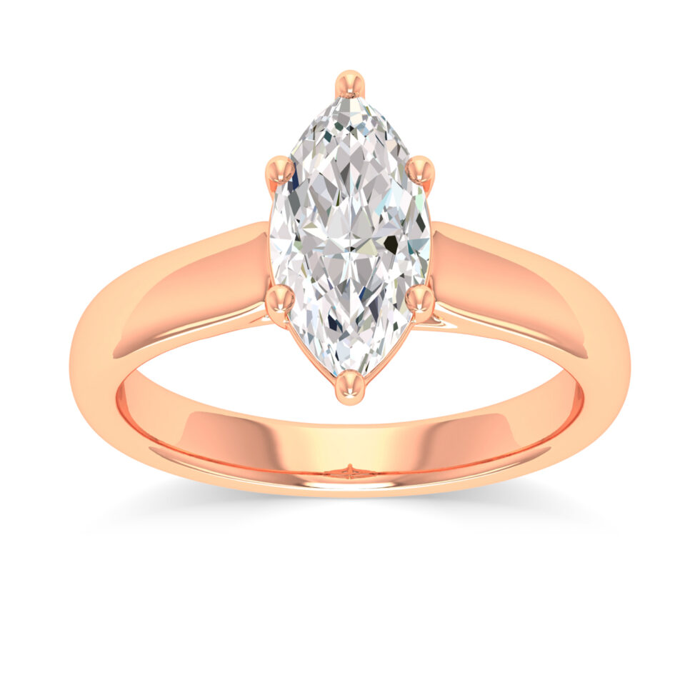 1.5CT MARQUISE LAB GROWN DIAMOND RING