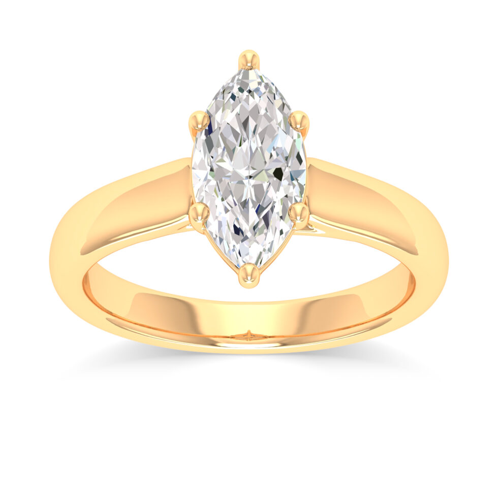 1.5CT MARQUISE LAB GROWN DIAMOND RING