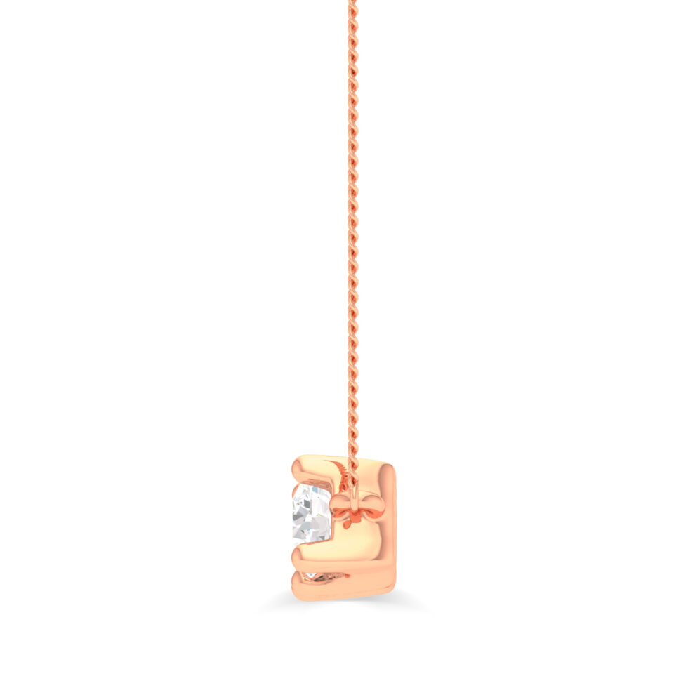 3 DIAMONDS PENDANT  LAB GROWN