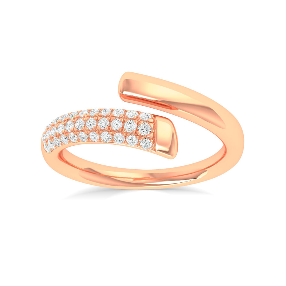 STYLISH LAB GROWN DIAMOND RING