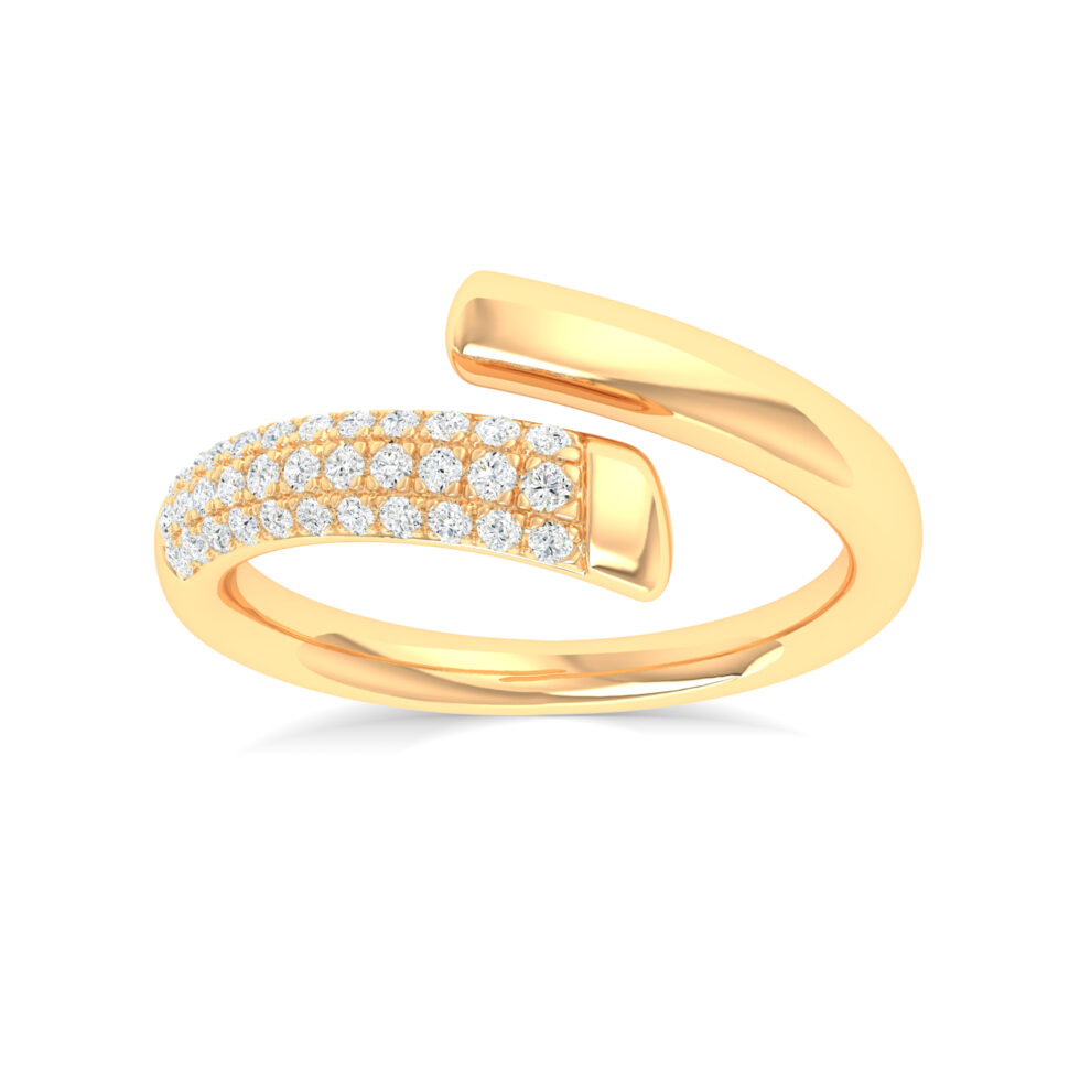 STYLISH LAB GROWN DIAMOND RING