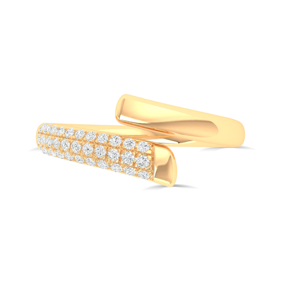 STYLISH LAB GROWN DIAMOND RING